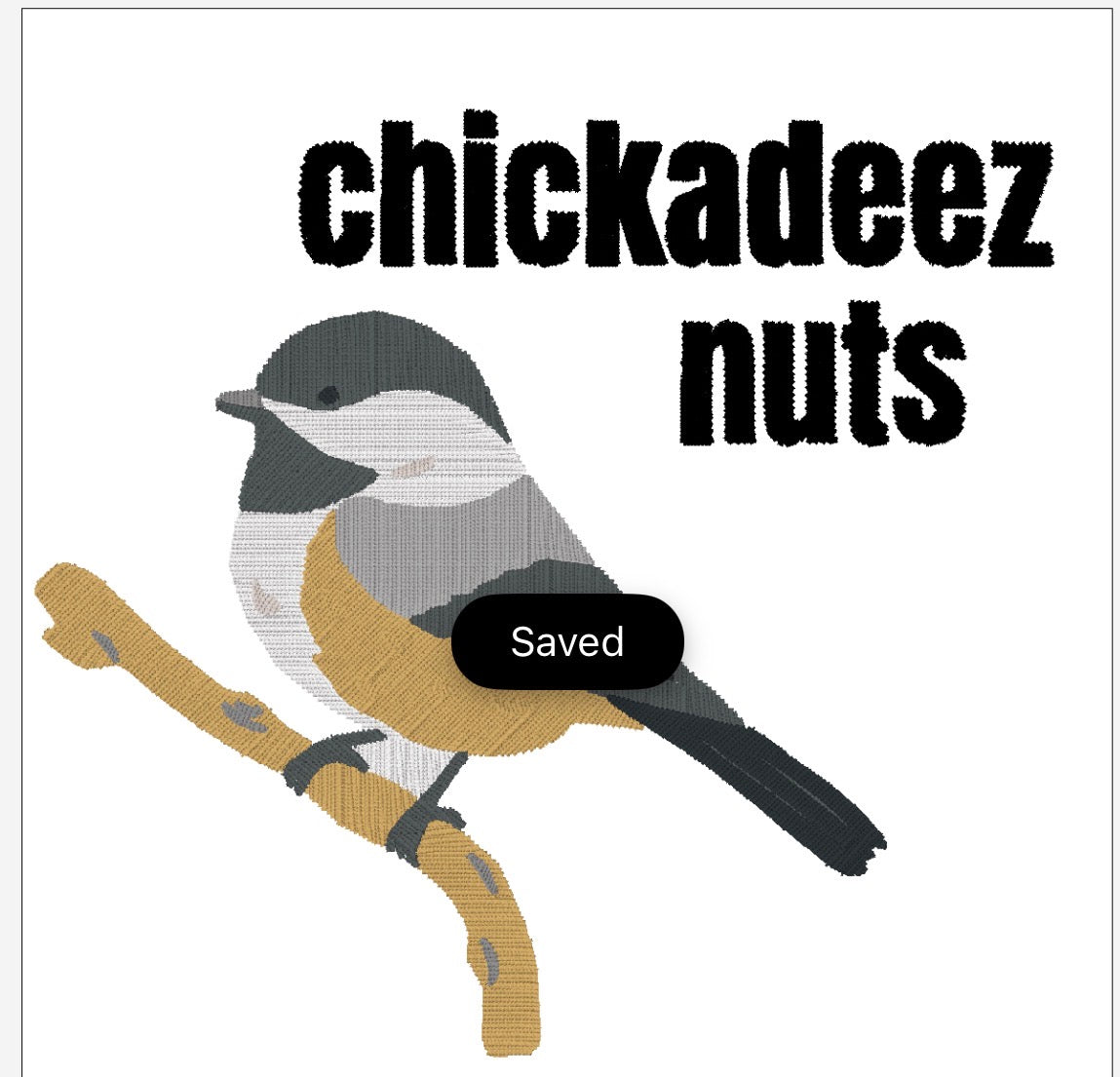Chickadeez Nuts