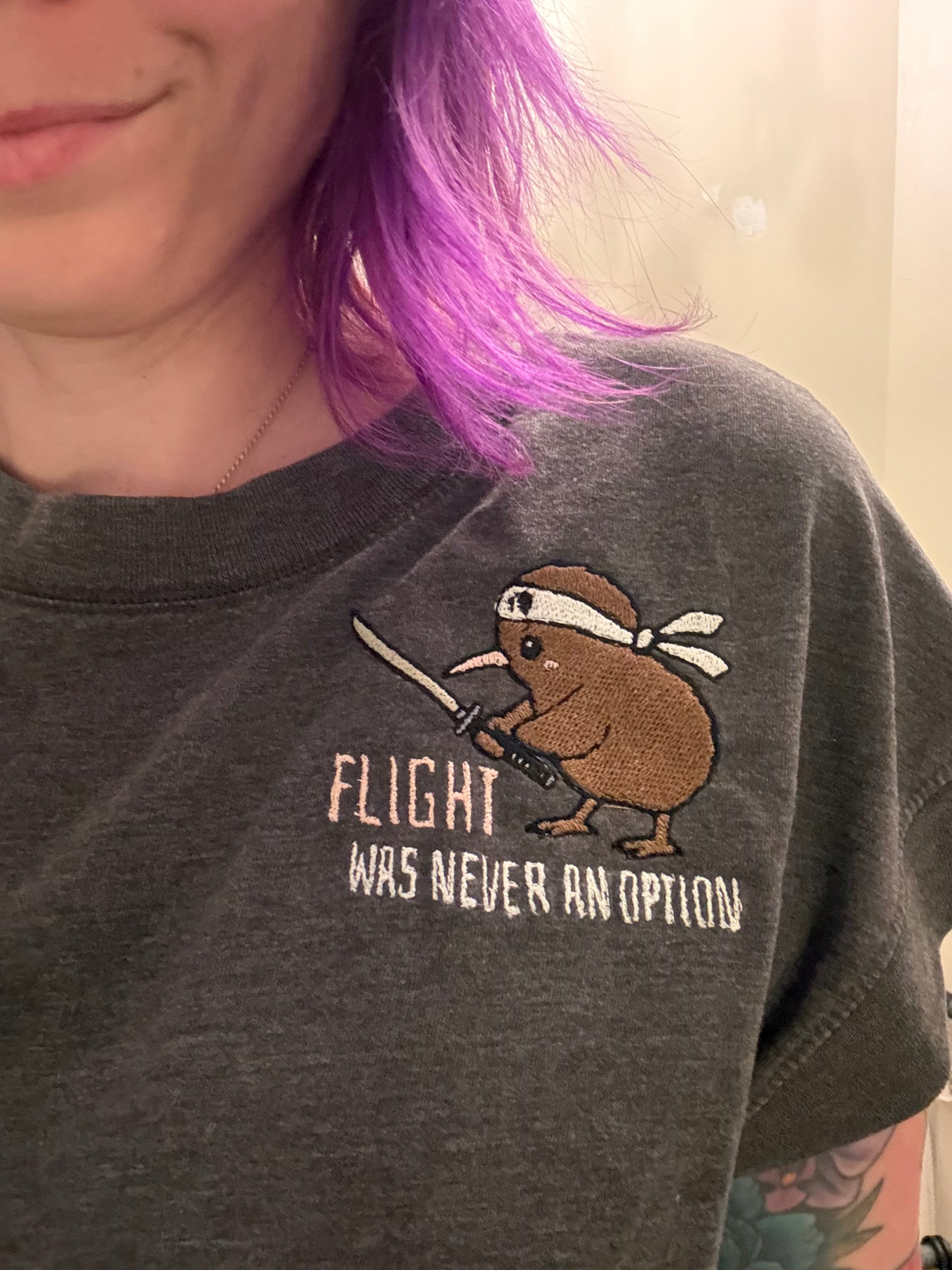 Flight Was Never an Option- Kiwi